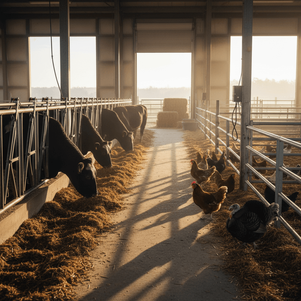 Animales con óptimo rendimiento y productividad